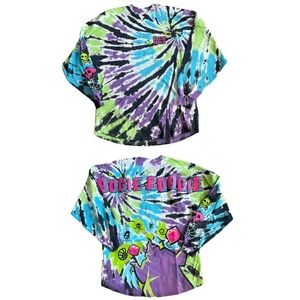 Disney Parks 2022 Oogie Boogie Glow In The Dark Tie Dye Spirit Jersey Sz S NWT